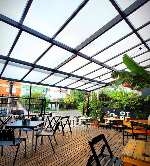 Foto coberturas de ambientes